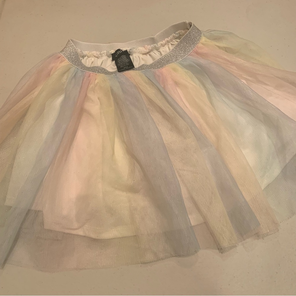 Zunie Multicolor Tulle Skirt 4T